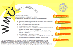 Click to visit Western Michigan University Make A Difference