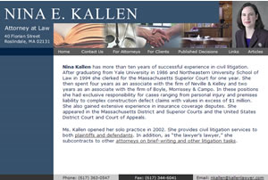 Click to visit Nina E. Kallen Attorney at Law